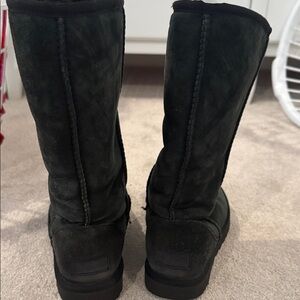Women's Black Suede Boots